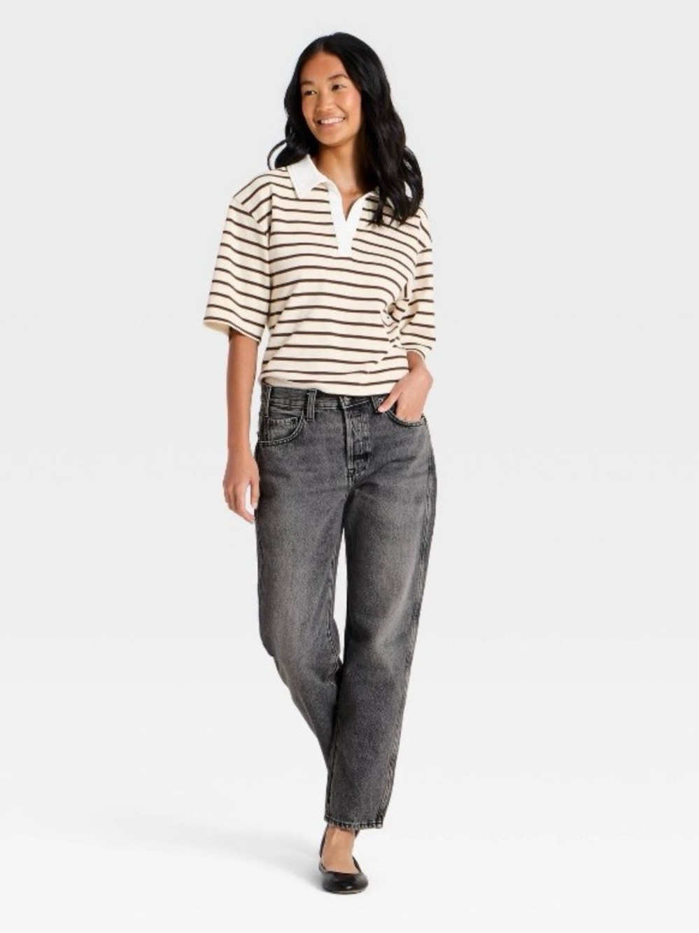 Viral Target Women's Mid-Rise
Boyfriend Jeans 12 Short